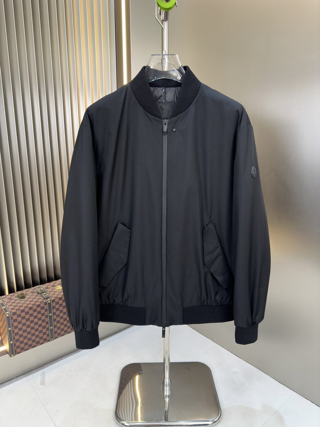 Moncler Black Short Down Coat