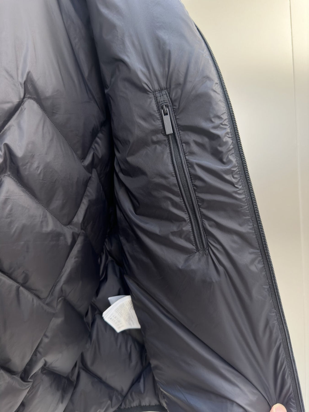 Moncler Chevron-Quilted Hooded Puffer Coat