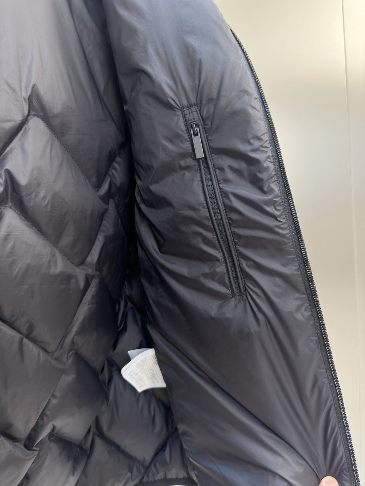 Moncler Chevron-Quilted Hooded Puffer Coat