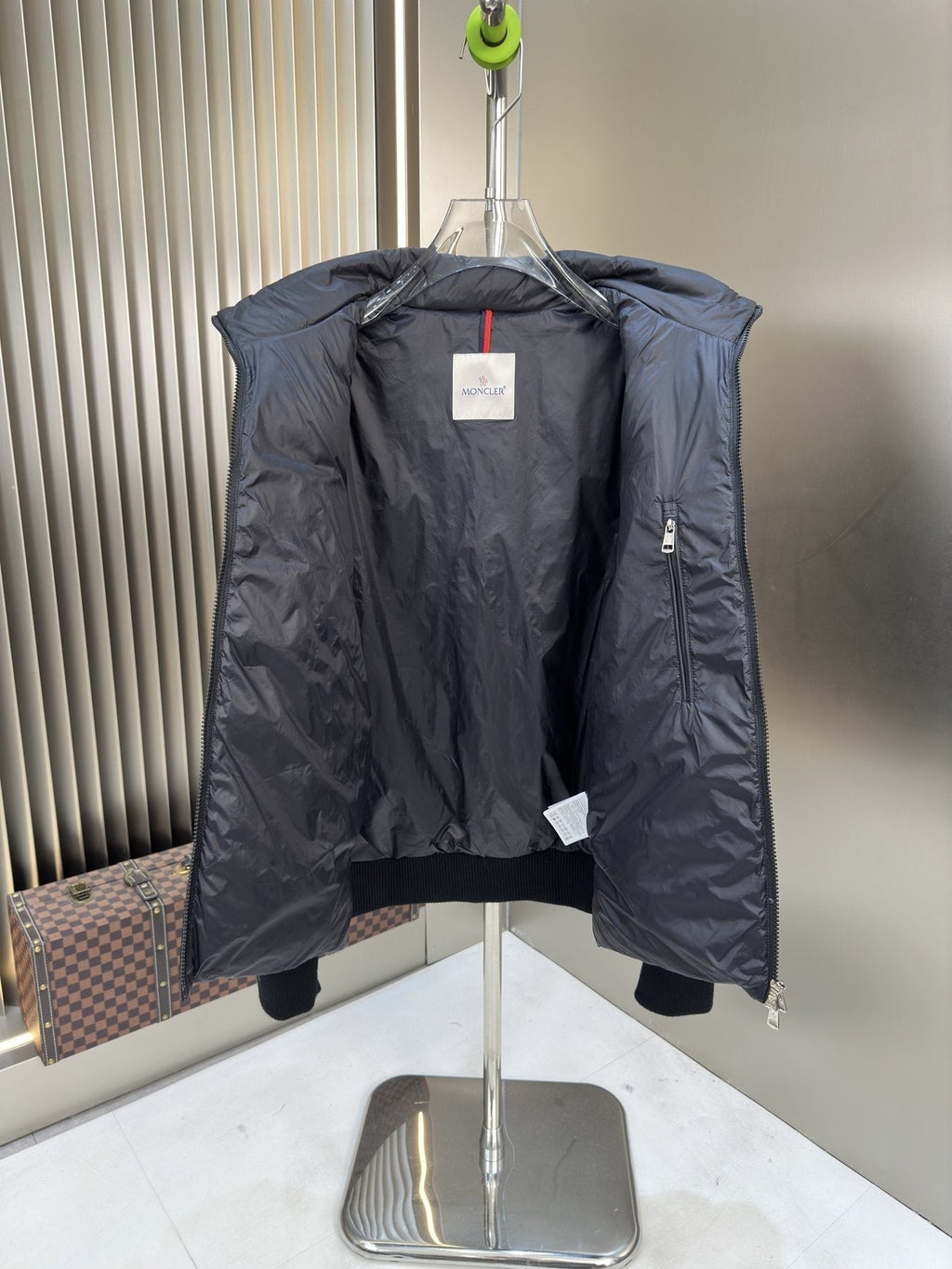 Moncler Quilted Hybrid Puffer Jacket
