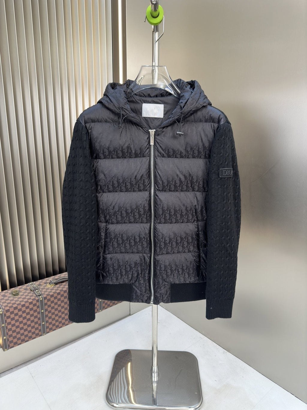 Dior Hooded Quilted Puffer Jacket
