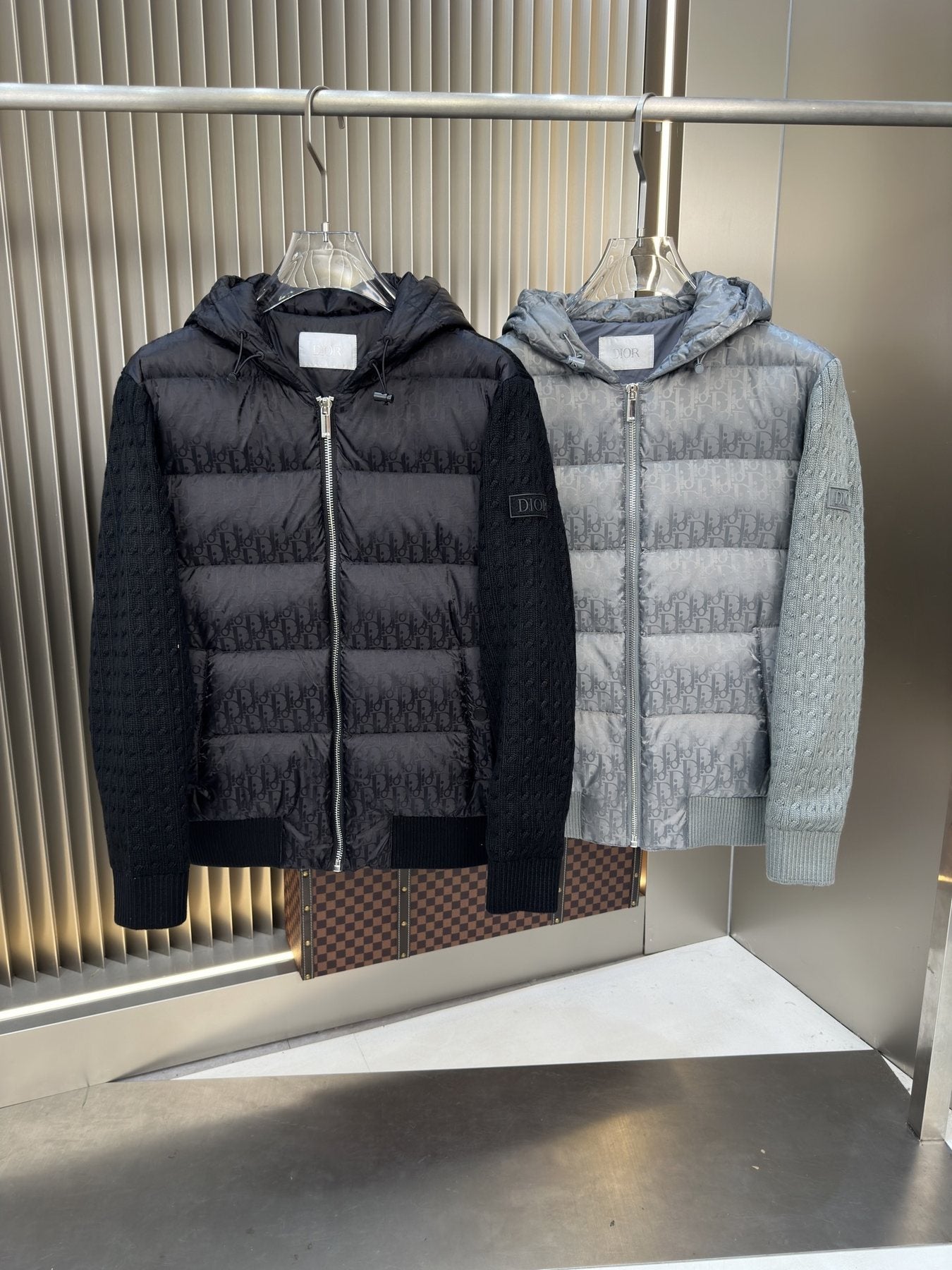 Dior Hooded Quilted Puffer Jacket
