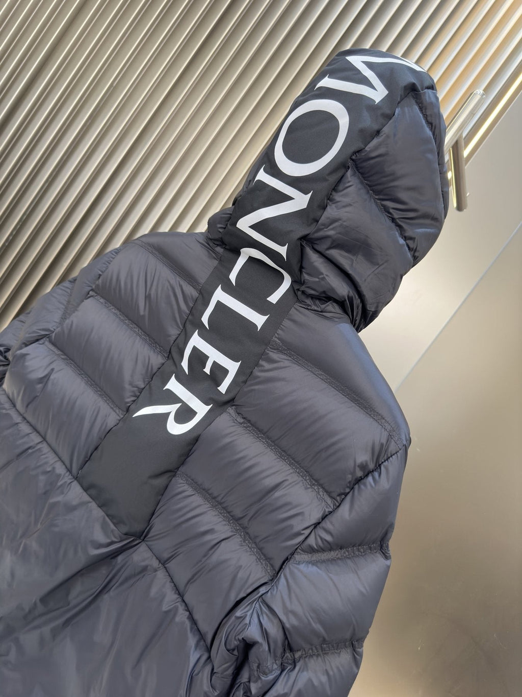 Moncler Hooded Reversible Puffer Coat