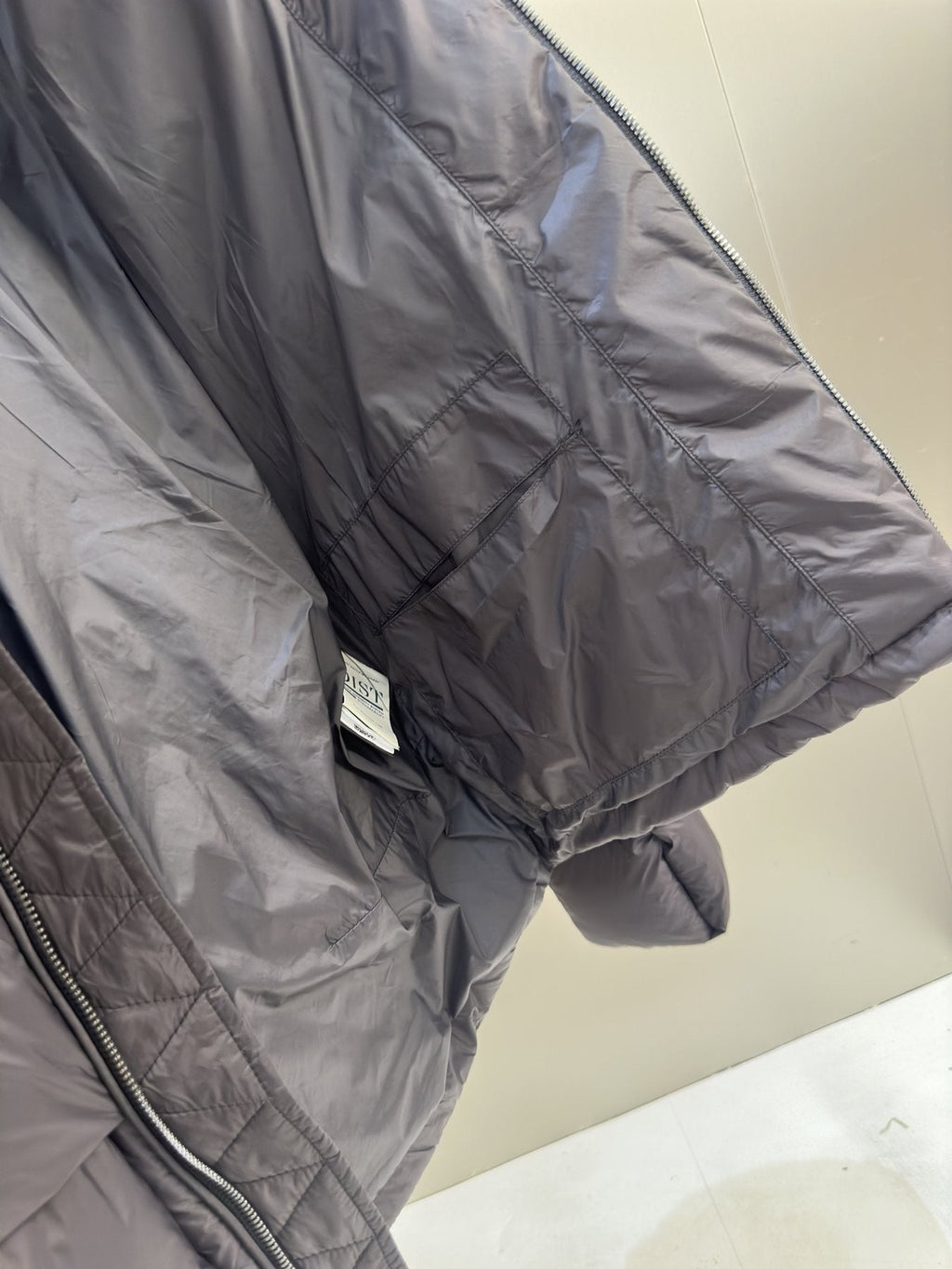 Moncler Black Hooded Quilted Puffer Coat