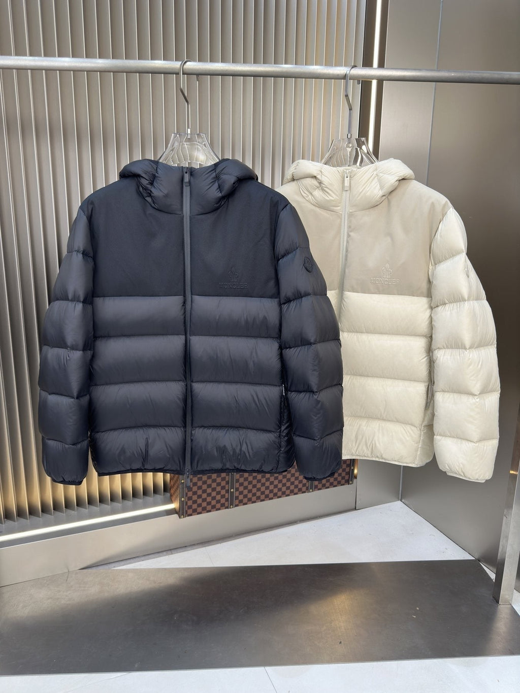 Moncler Hooded Quilted Puffer Coat