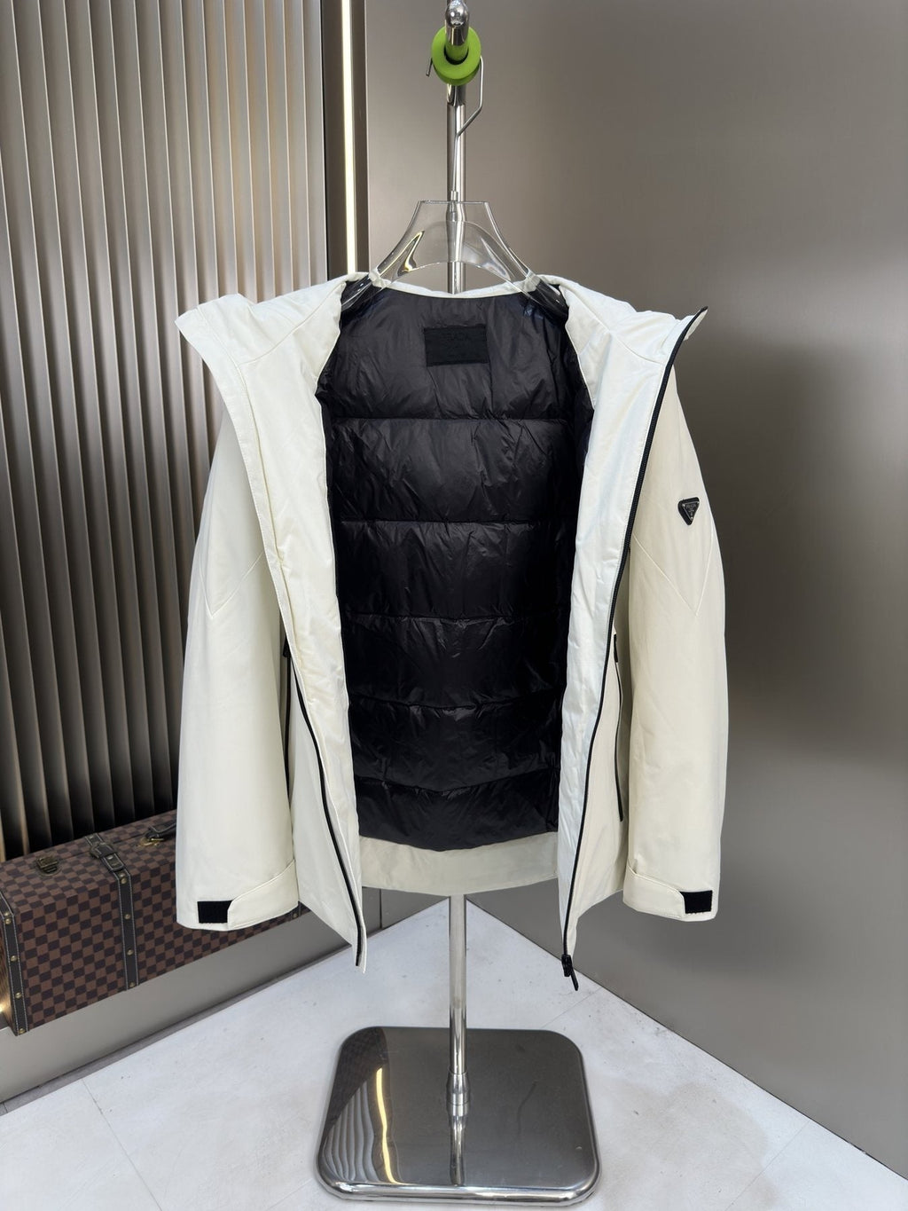 Prada Hooded Puffer Jacket