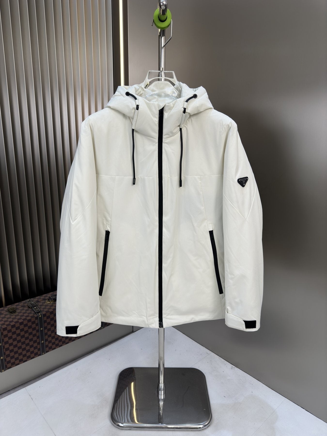 Prada Hooded Puffer Jacket