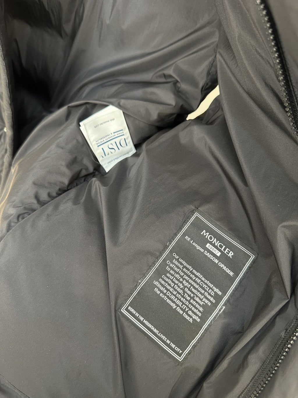 Moncler Navy Quilted Down Vest