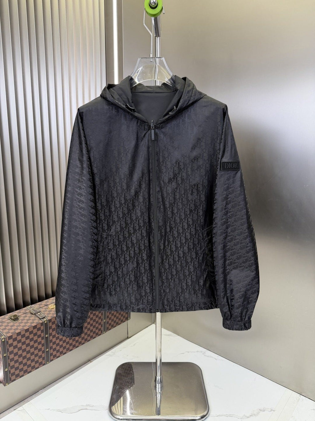 Dior Reversible Hooded Full-Zip Jacket