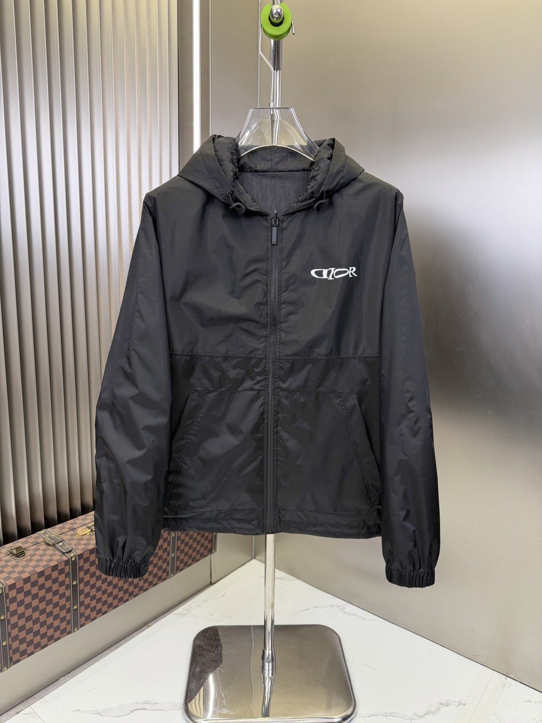 Dior Reversible Hooded Full-Zip Jacket