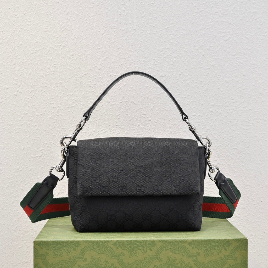 Gucci GG Canvas Small Top Handle Crossbody Bag ¨C 821617