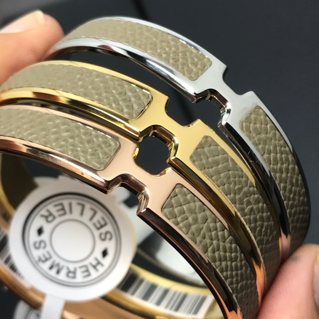 18K Olympe ¡§|toupe Hermes Bracelet