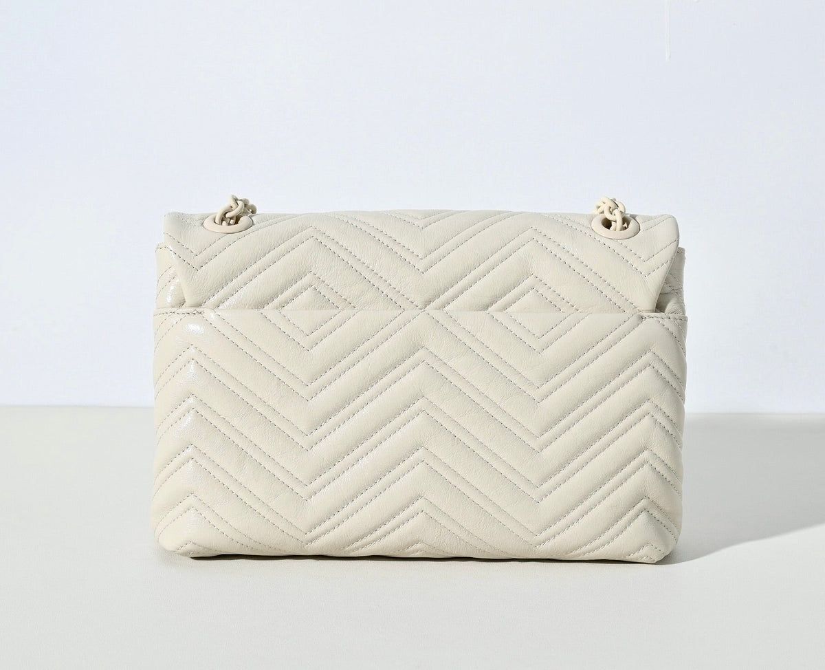 Gucci GG Marmont Pleated Calfskin Shoulder Bag