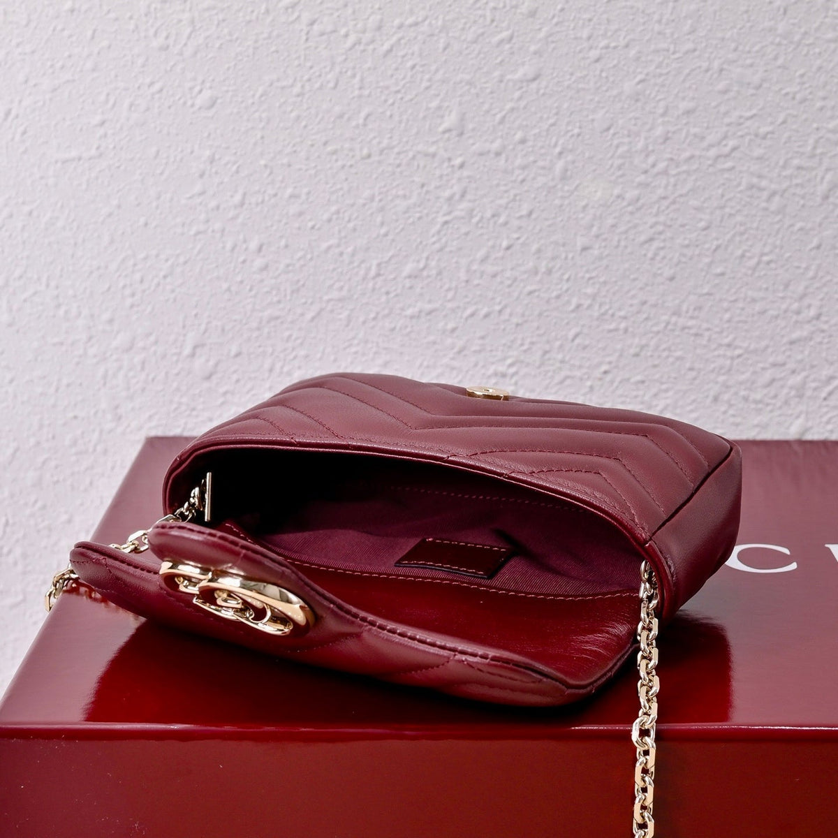 Gucci GG Marmont 2.0 Mini Lambskin Shoulder Bag