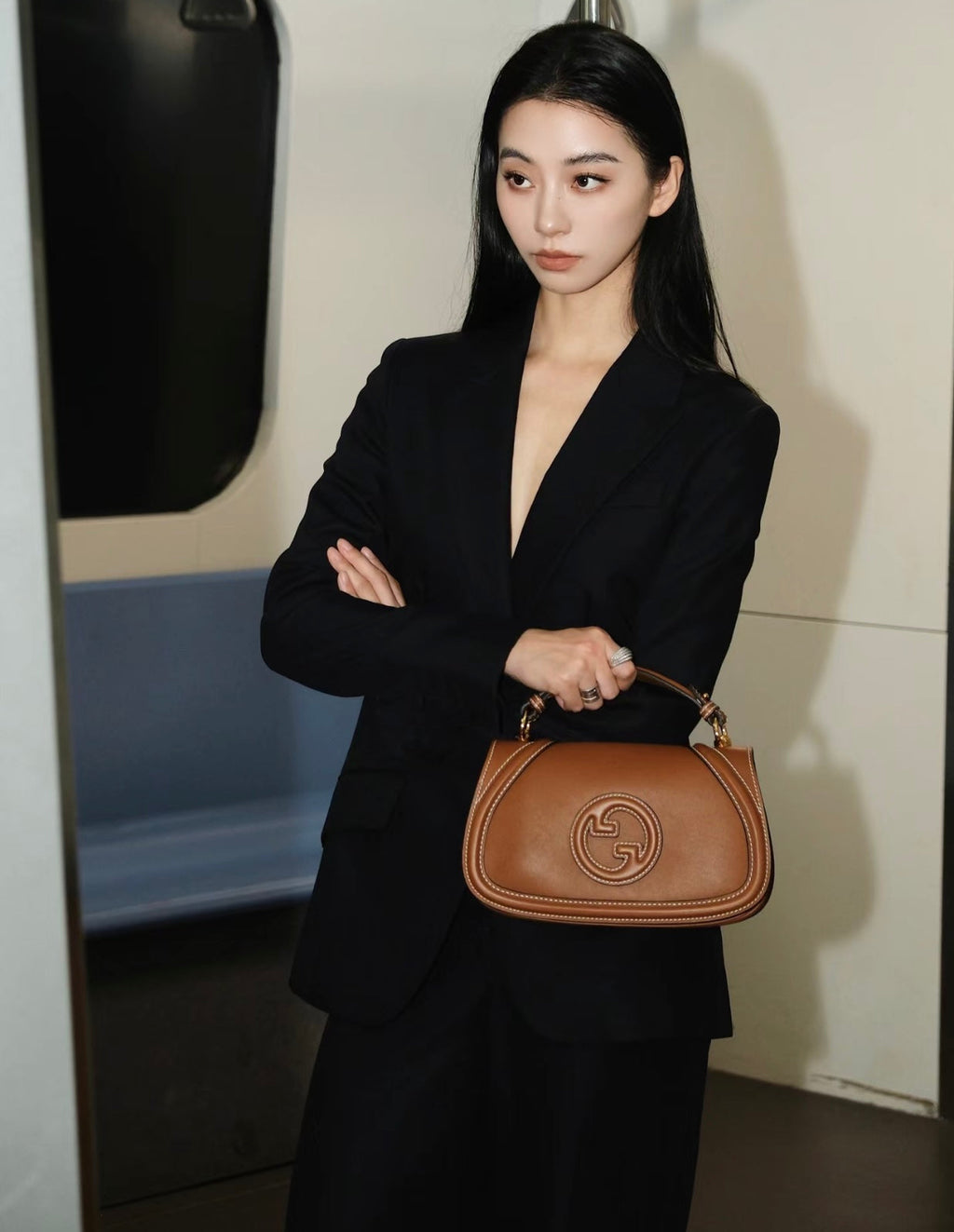 Gucci GG Emblem Mini Tote Bag ¨C 855491