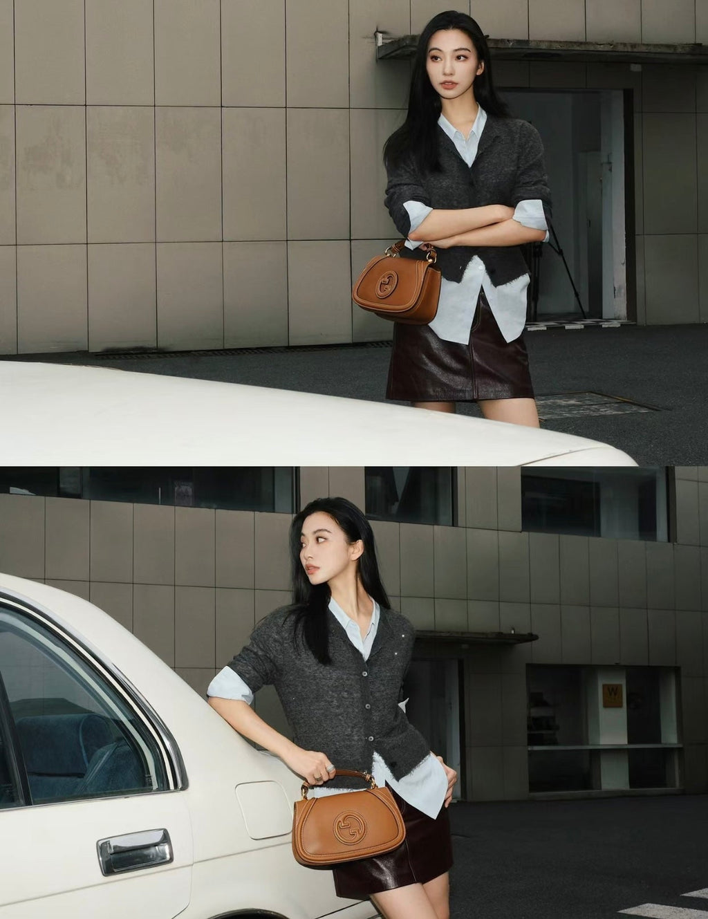 Gucci GG Emblem Mini Tote Bag ¨C 855491