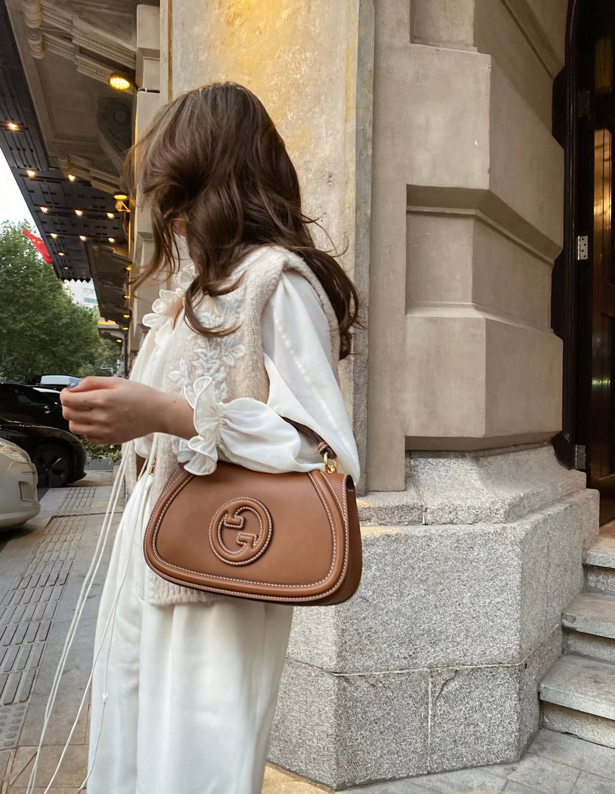 Gucci GG Emblem Mini Tote Bag ¨C 855491