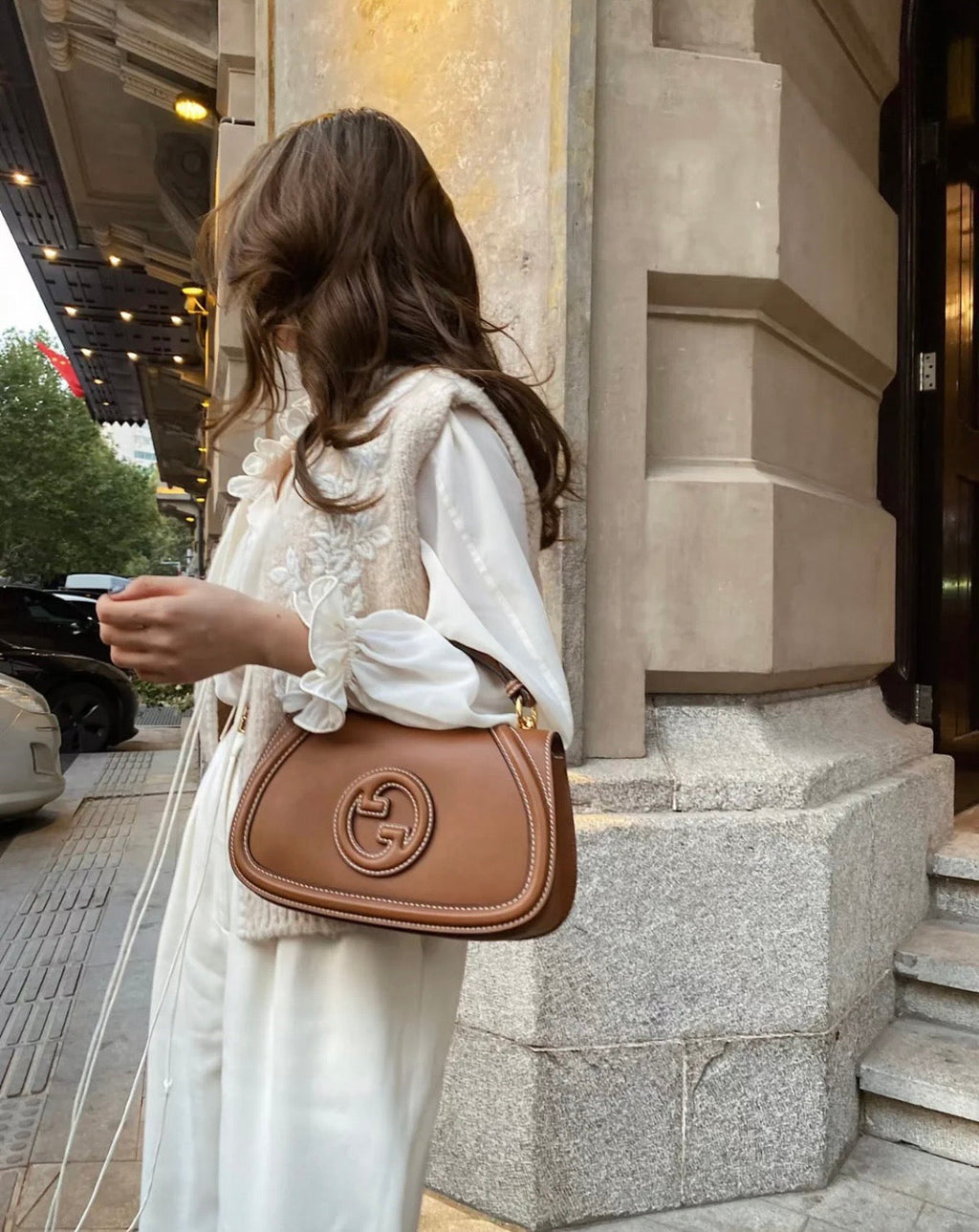 Gucci GG Emblem Mini Tote Bag ¨C 855491