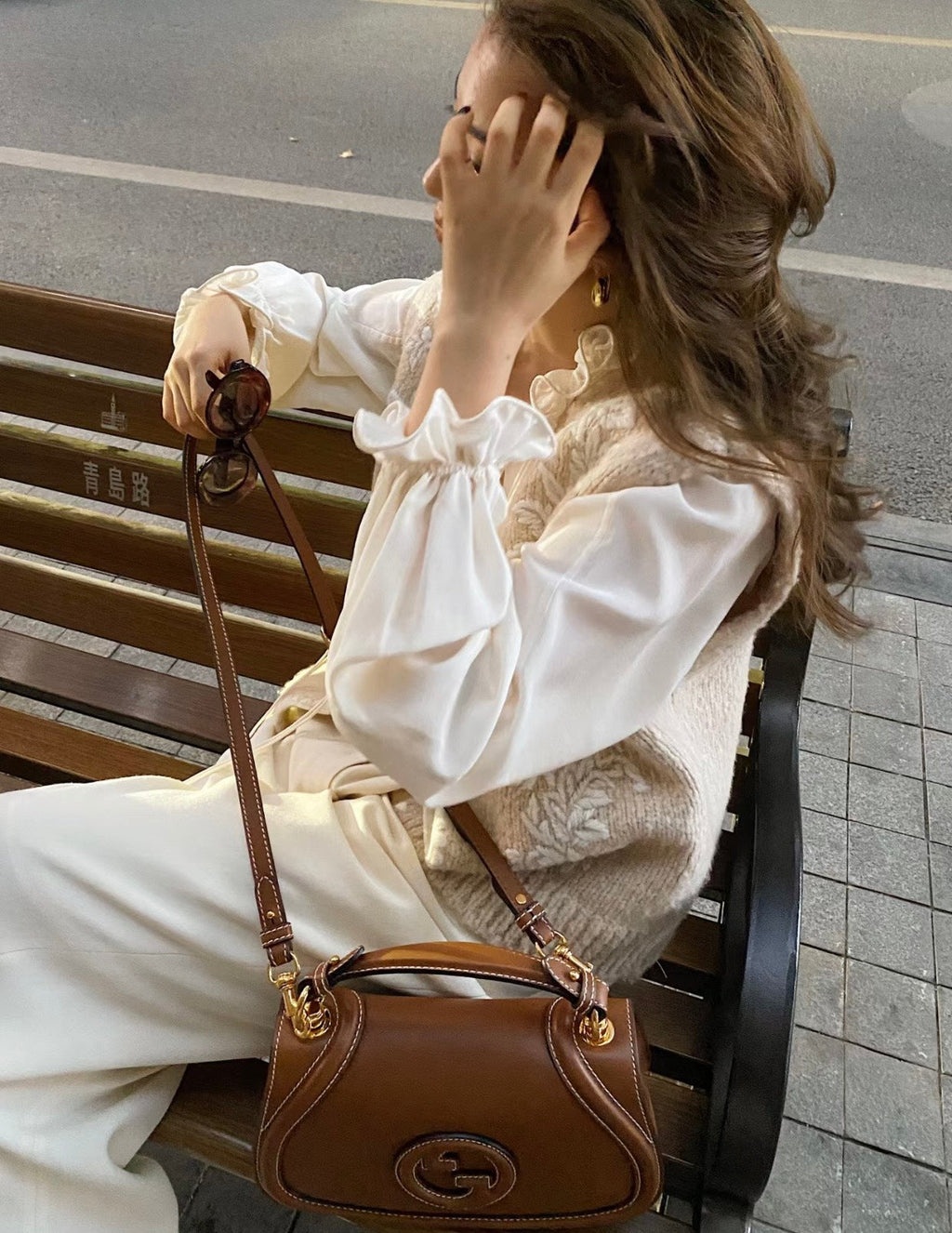 Gucci GG Emblem Mini Tote Bag ¨C 855491