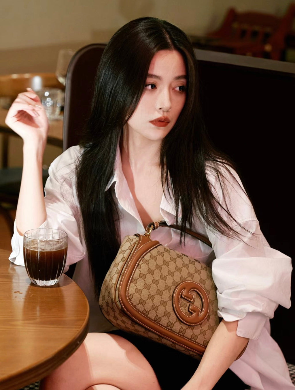 Gucci GG Emblem Mini Tote Bag ¨C 815714