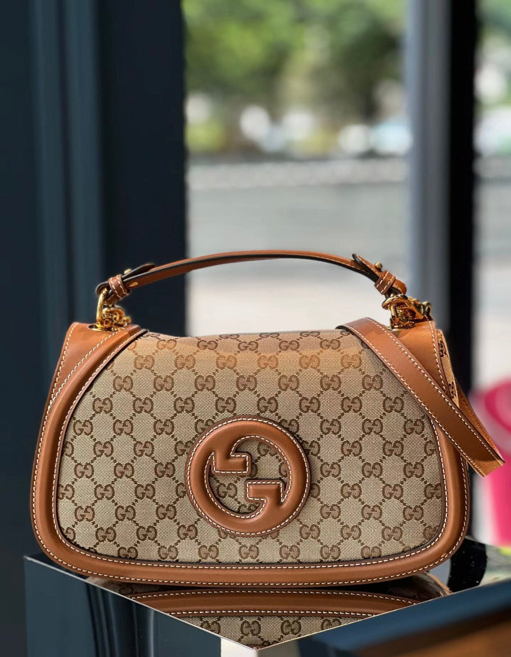 Gucci GG Emblem Mini Tote Bag ¨C 815714