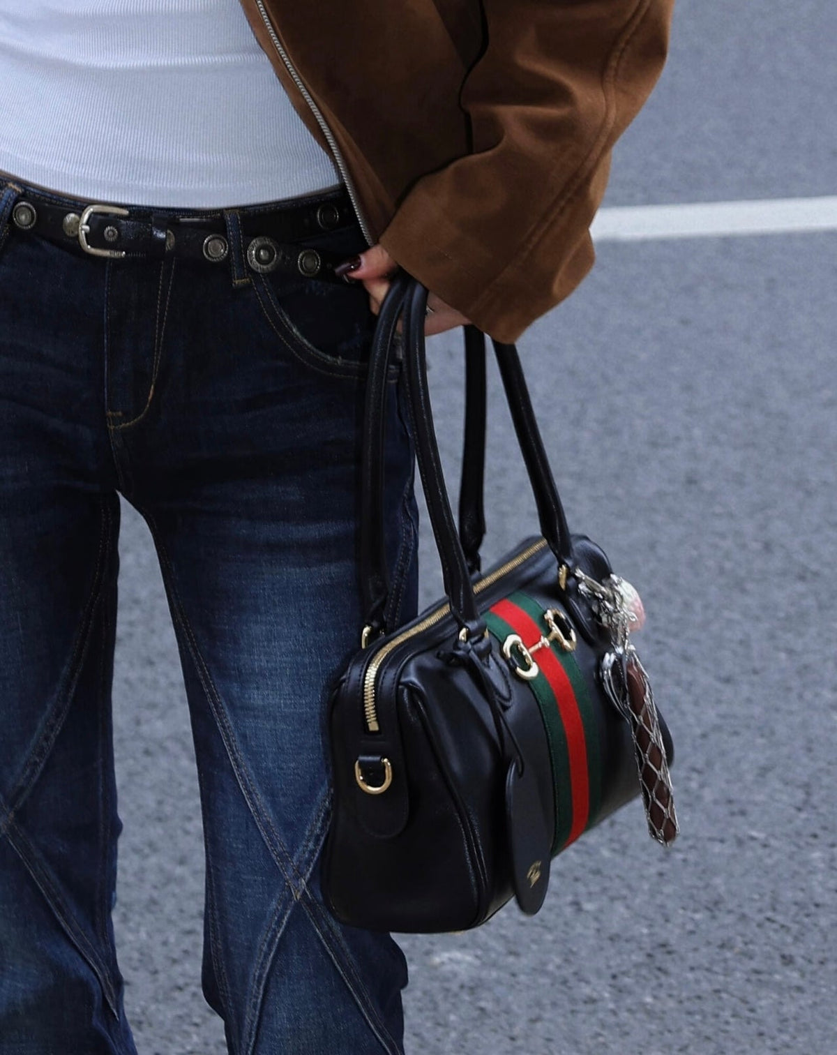 Gucci Borsetto Medium Boston Bag ¨C 866732