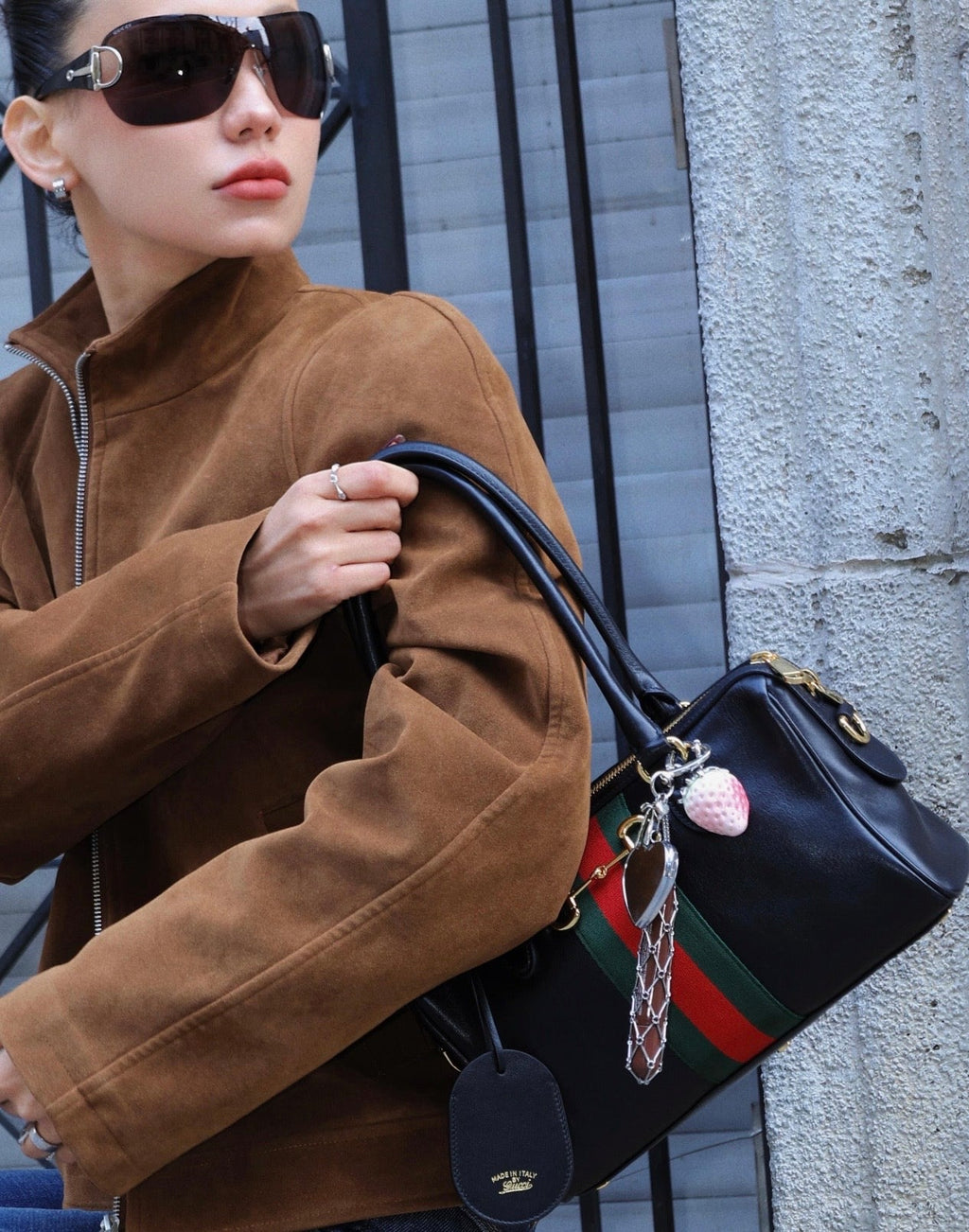 Gucci Borsetto Medium Boston Bag ¨C 866732