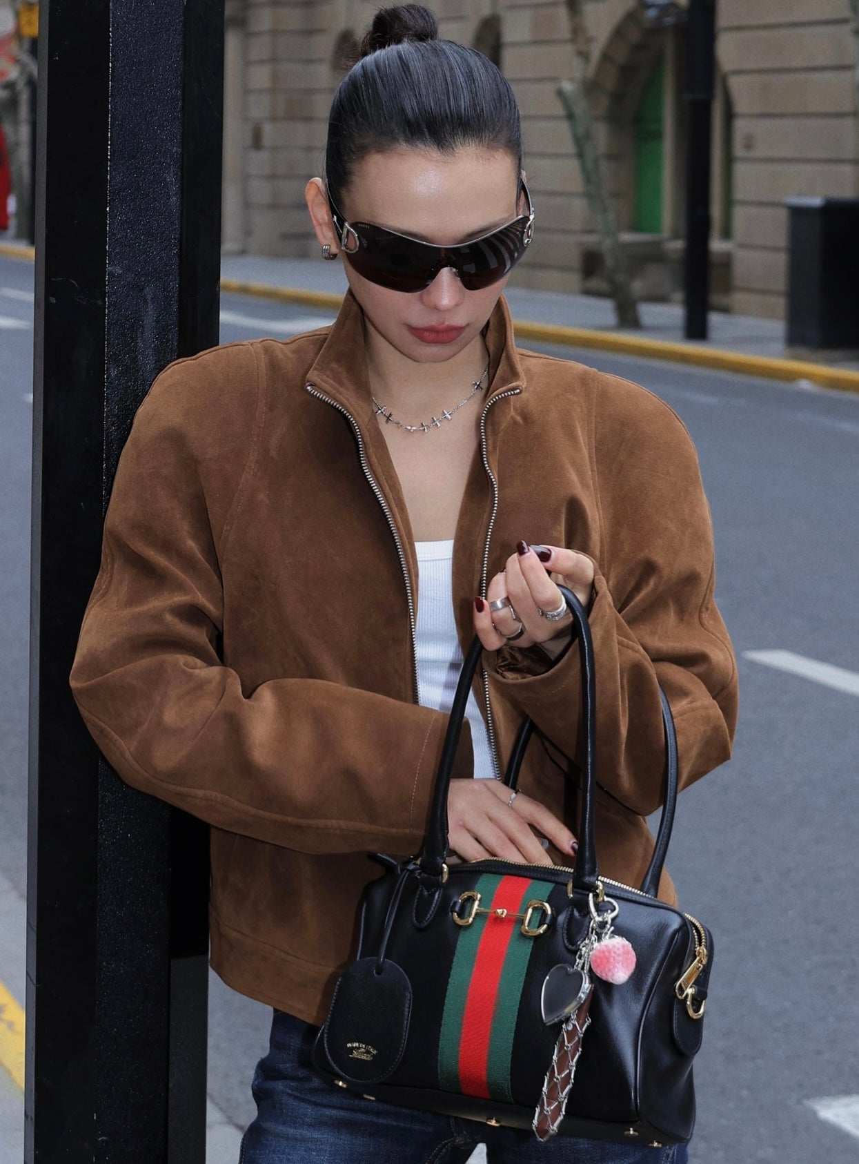 Gucci Borsetto Medium Boston Bag ¨C 866732