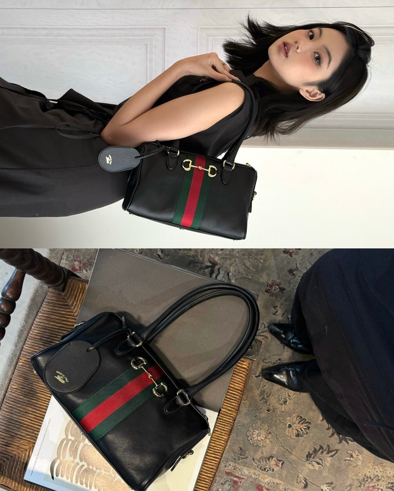 Gucci Borsetto Medium Boston Bag ¨C 866732