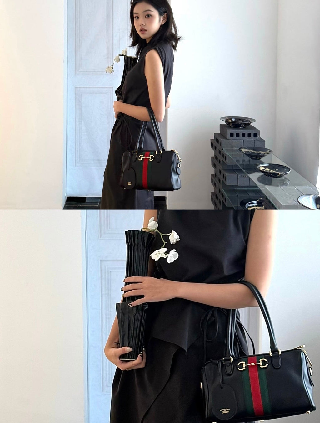 Gucci Borsetto Medium Boston Bag ¨C 866732