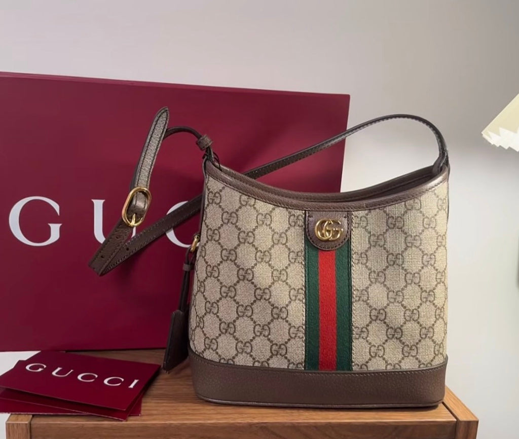 Gucci Ophidia GG Supreme Bucket Bag ¨C 781402