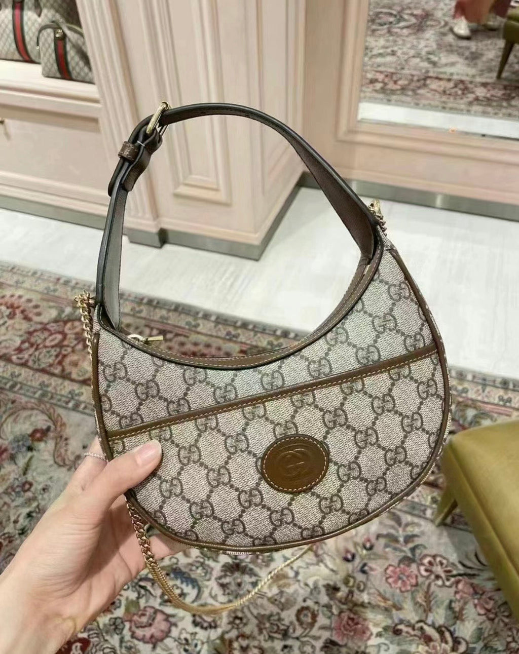 Gucci GG Retro Half Moon Bag ¨C 726843