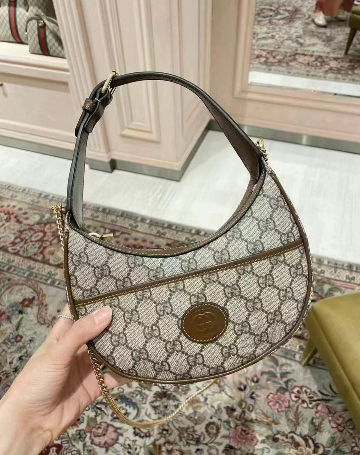 Gucci GG Retro Half Moon Bag ¨C 726843
