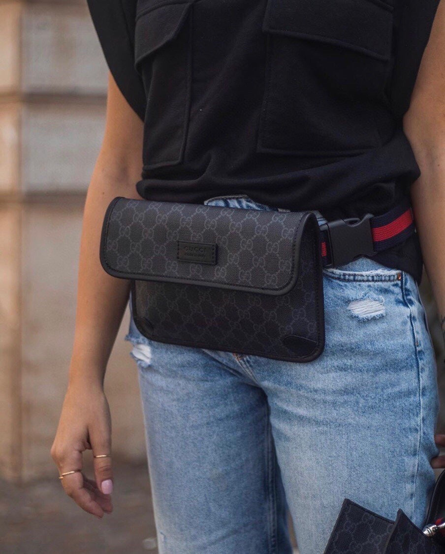 Gucci Black Belt Bag ¨C 598113