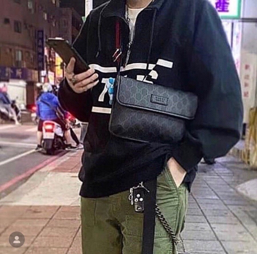 Gucci Black Belt Bag ¨C 598113