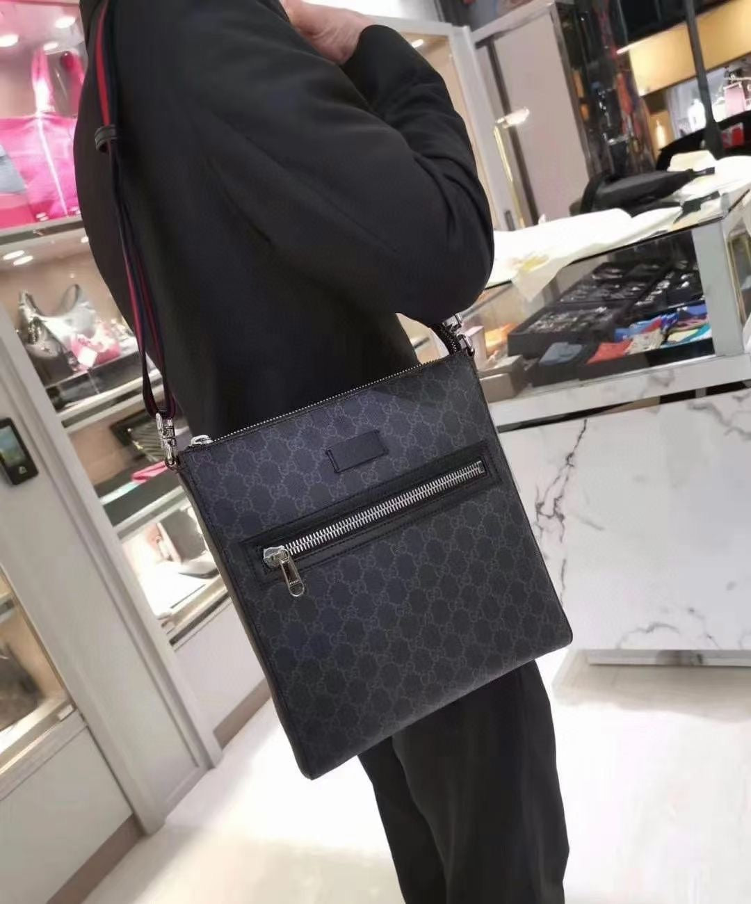 Gucci GG Black Backpack ¨C 474137