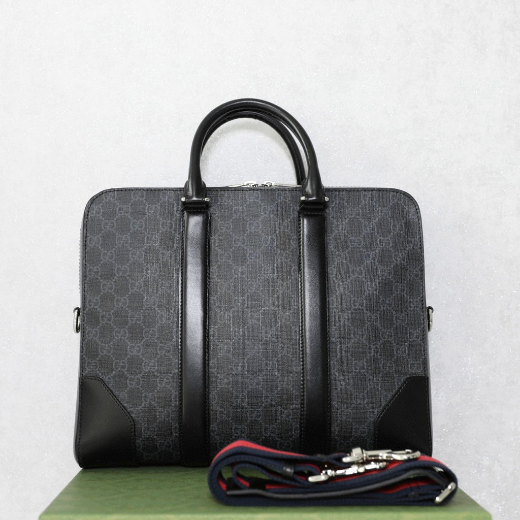 Gucci GG Black Briefcase ¨C 474135