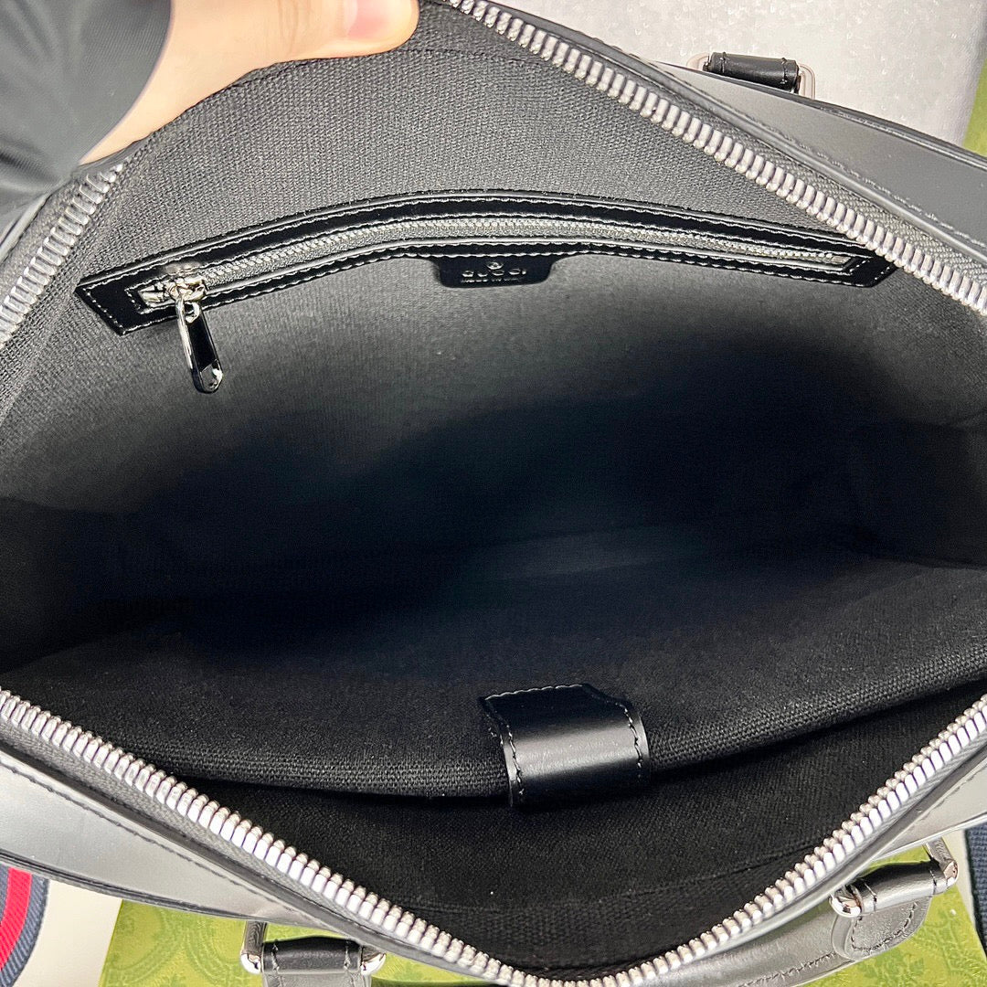 Gucci GG Black Briefcase ¨C 474135