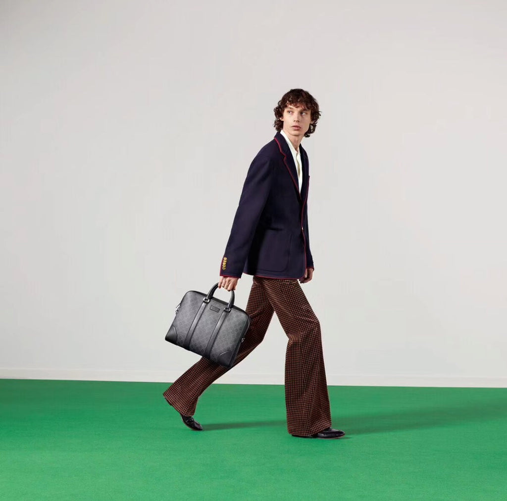 Gucci GG Black Briefcase ¨C 474135
