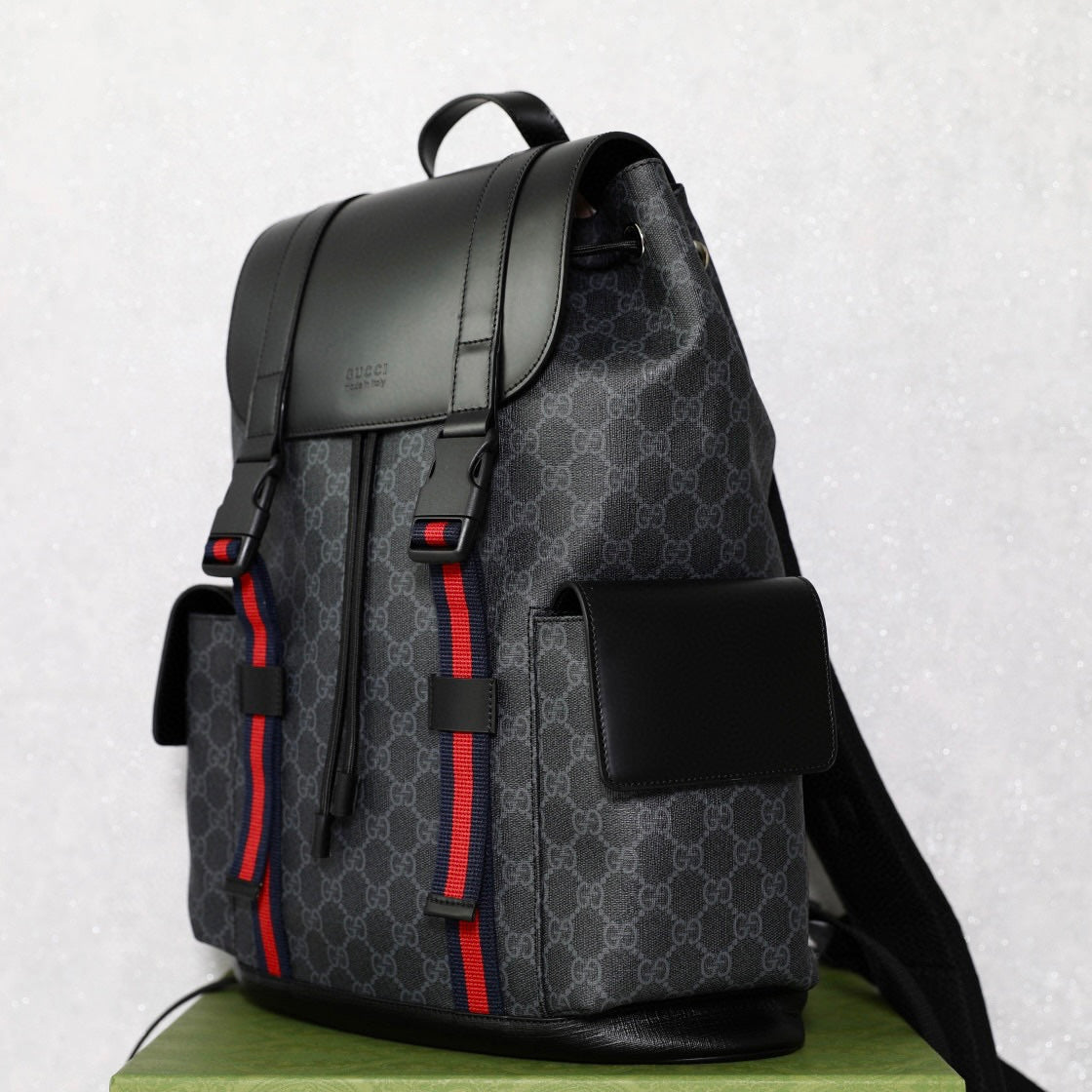 Gucci GG Black Backpack ¨C 495563