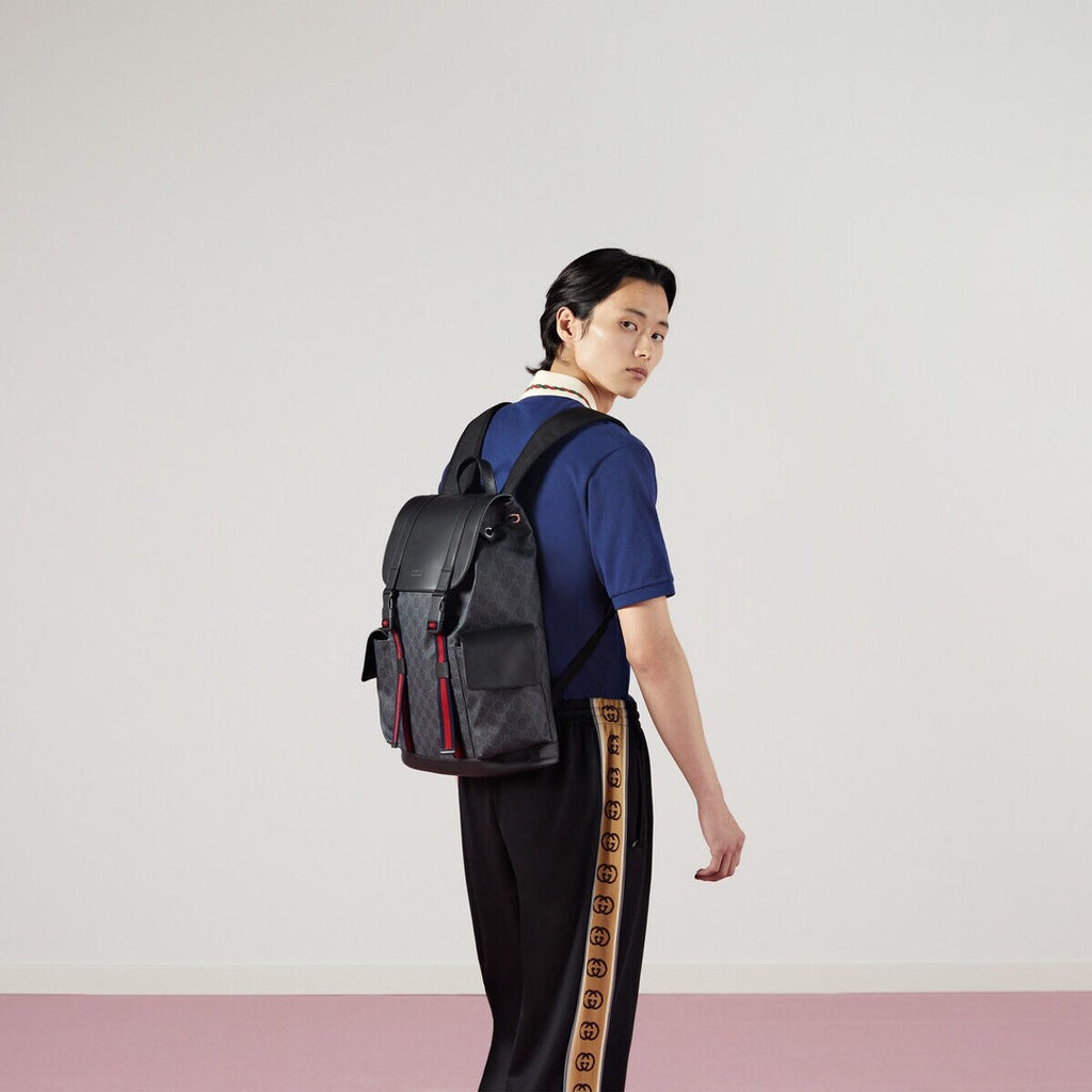 Gucci GG Black Backpack ¨C 495563