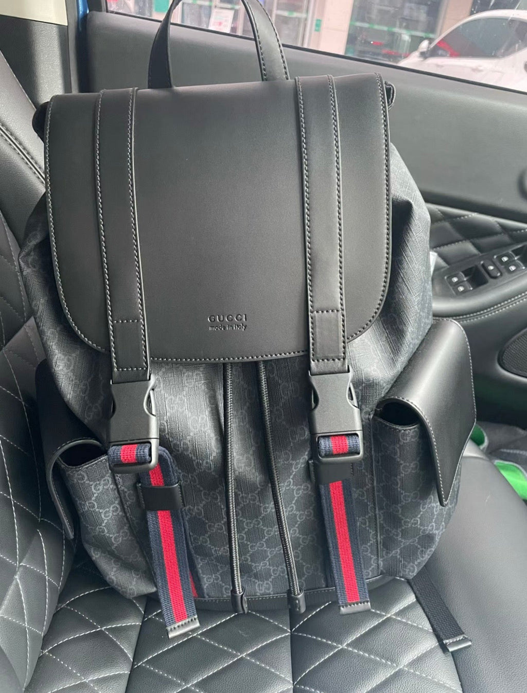 Gucci GG Black Backpack ¨C 495563