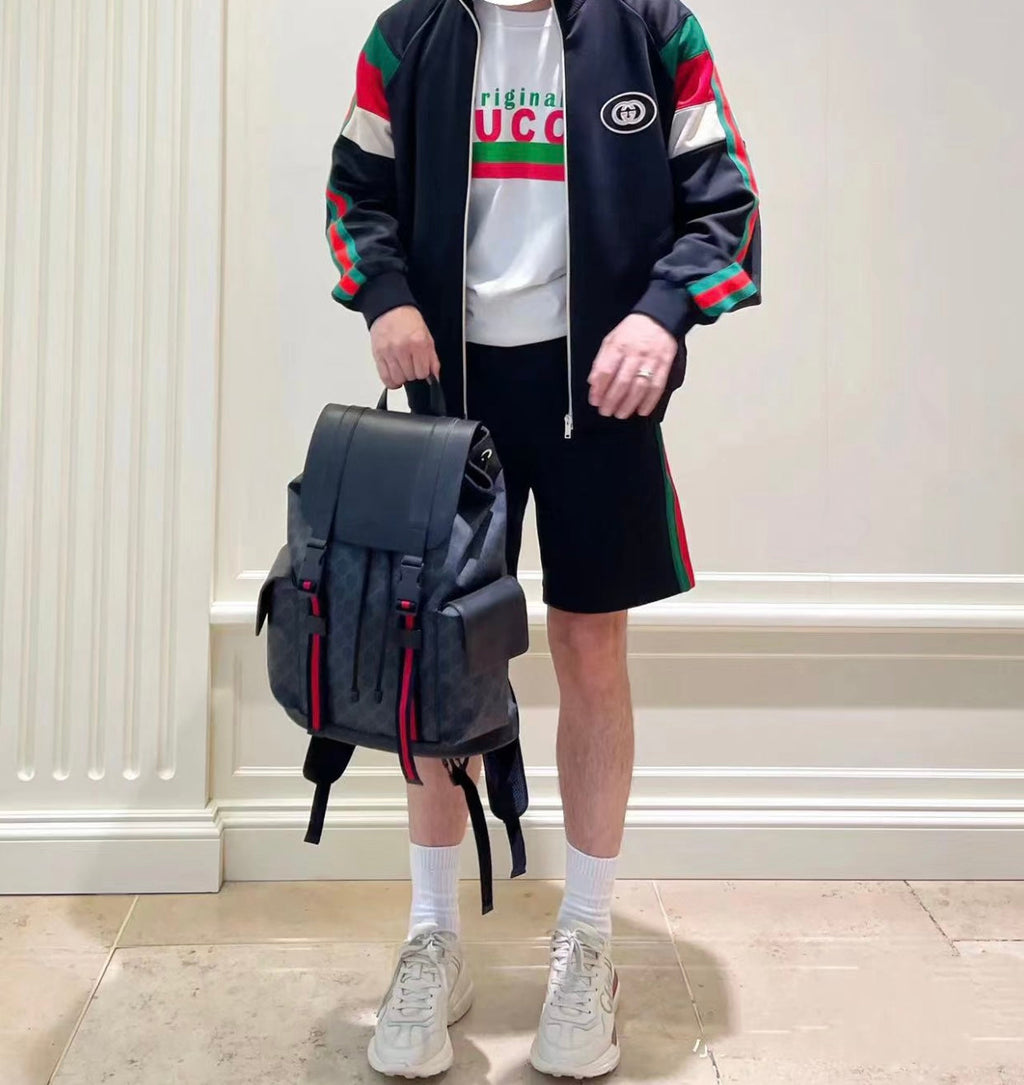 Gucci GG Black Backpack ¨C 495563