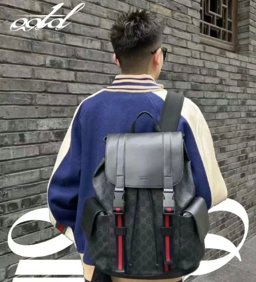 Gucci GG Black Backpack ¨C 495563