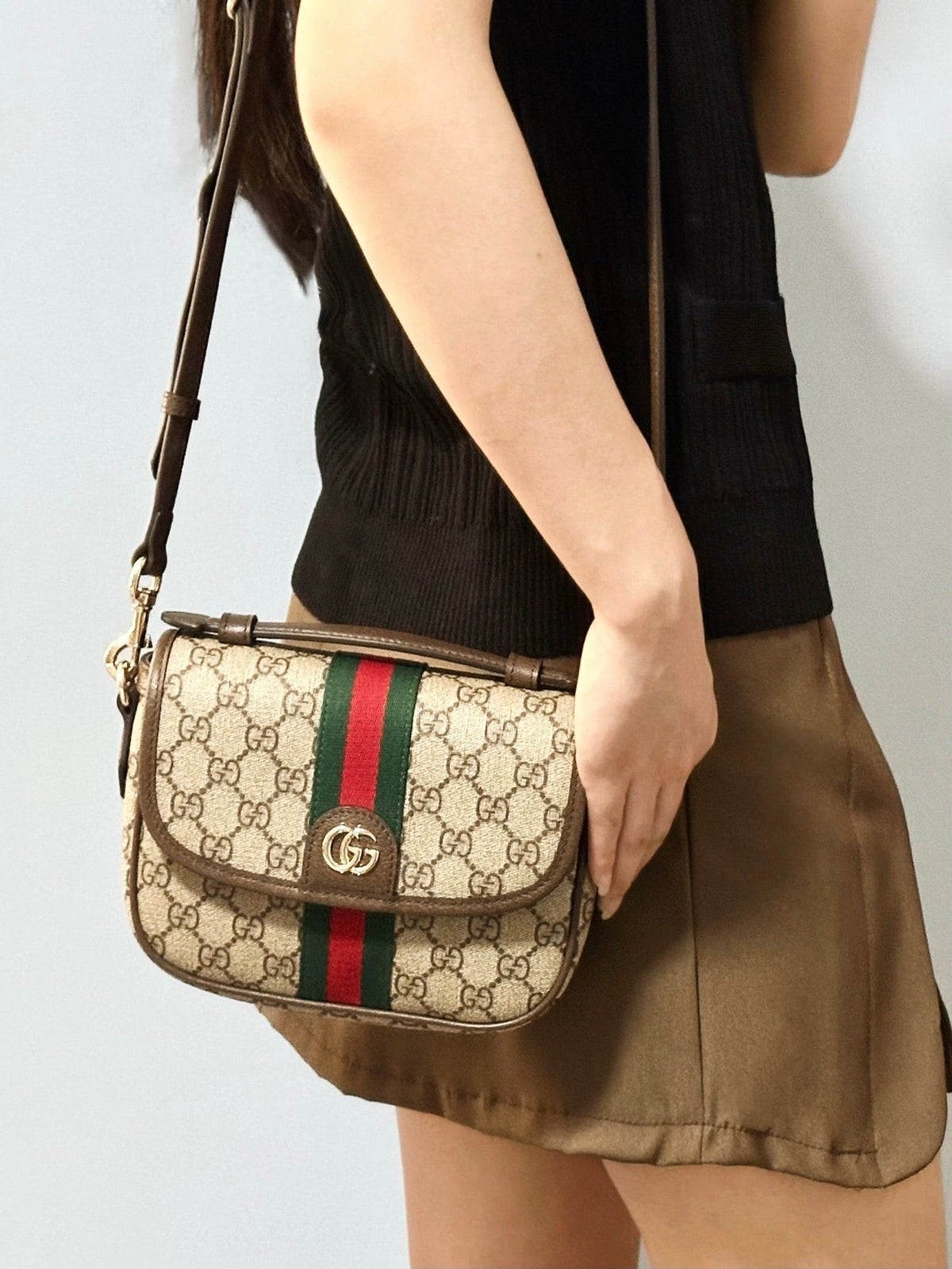 Gucci Ophidia Mini Top Handle Shoulder Bag ¨C 836843