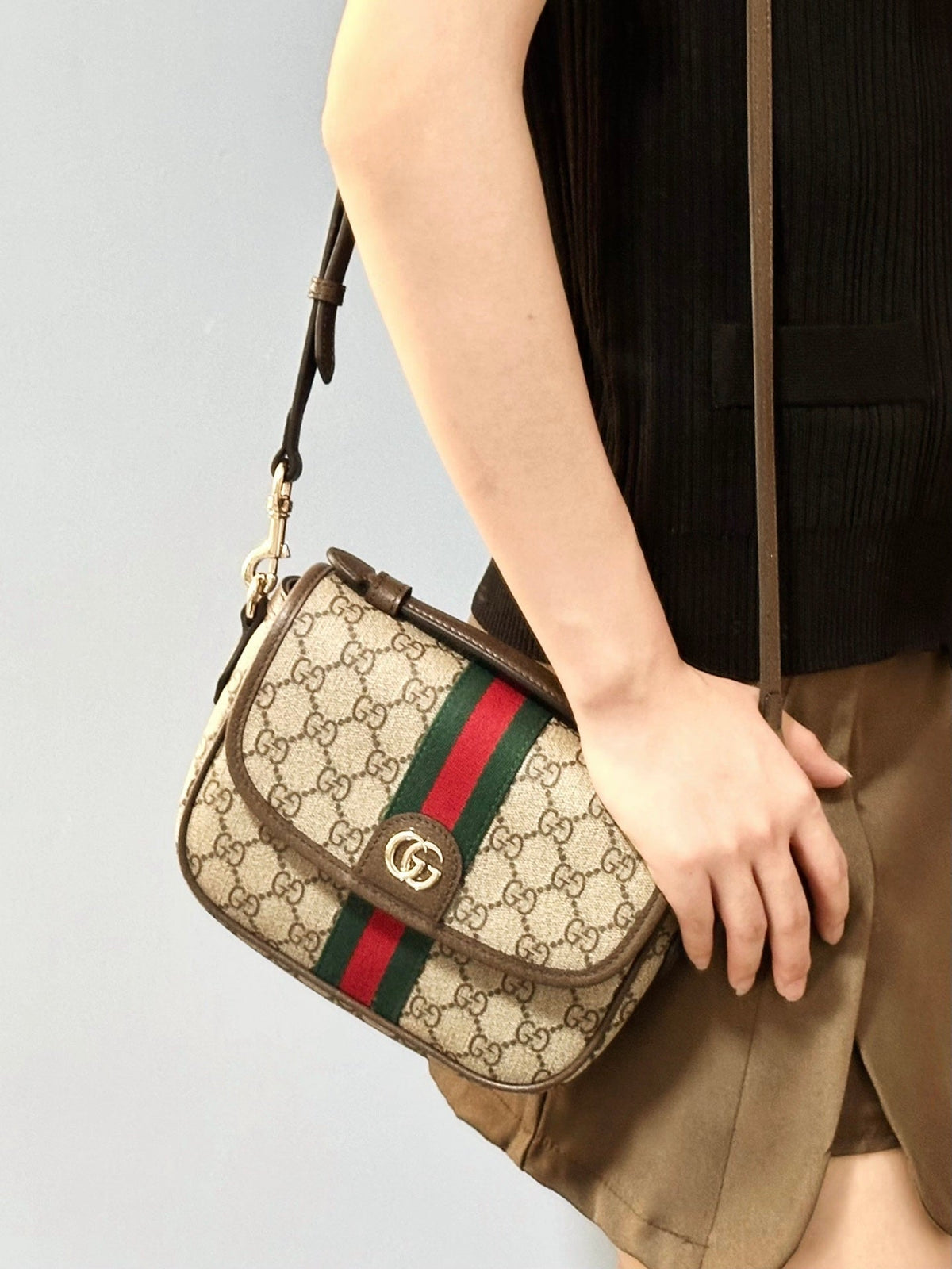 Gucci Ophidia Mini Top Handle Shoulder Bag ¨C 836843