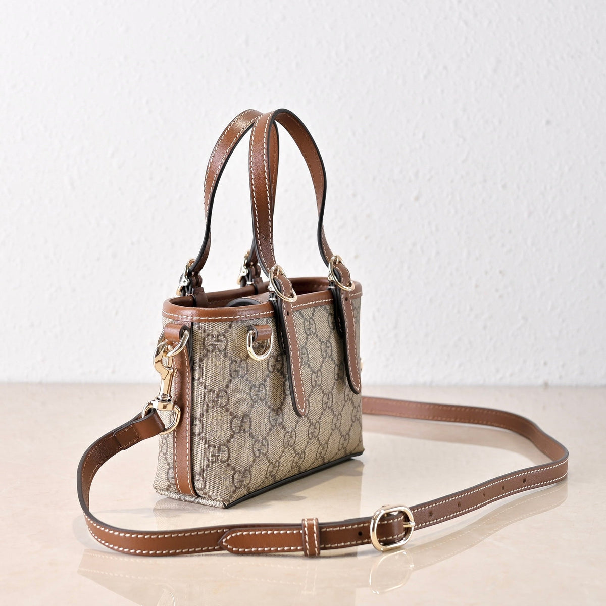 Gucci GG Emblem Mini Tote Bag ¨C 855491