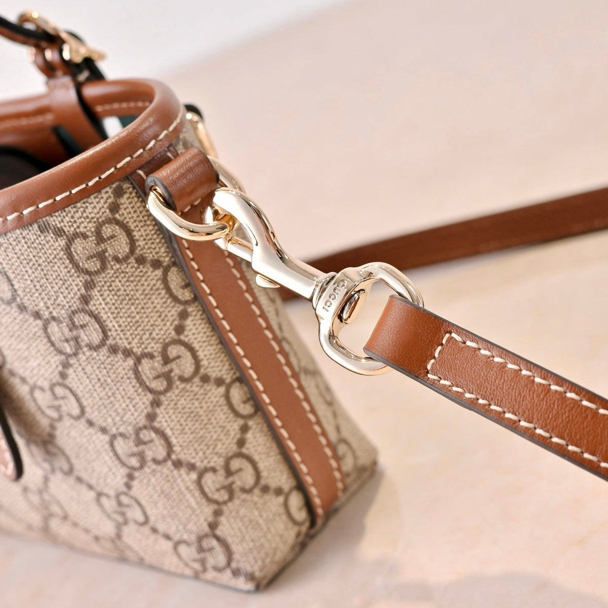 Gucci GG Emblem Mini Tote Bag ¨C 855491