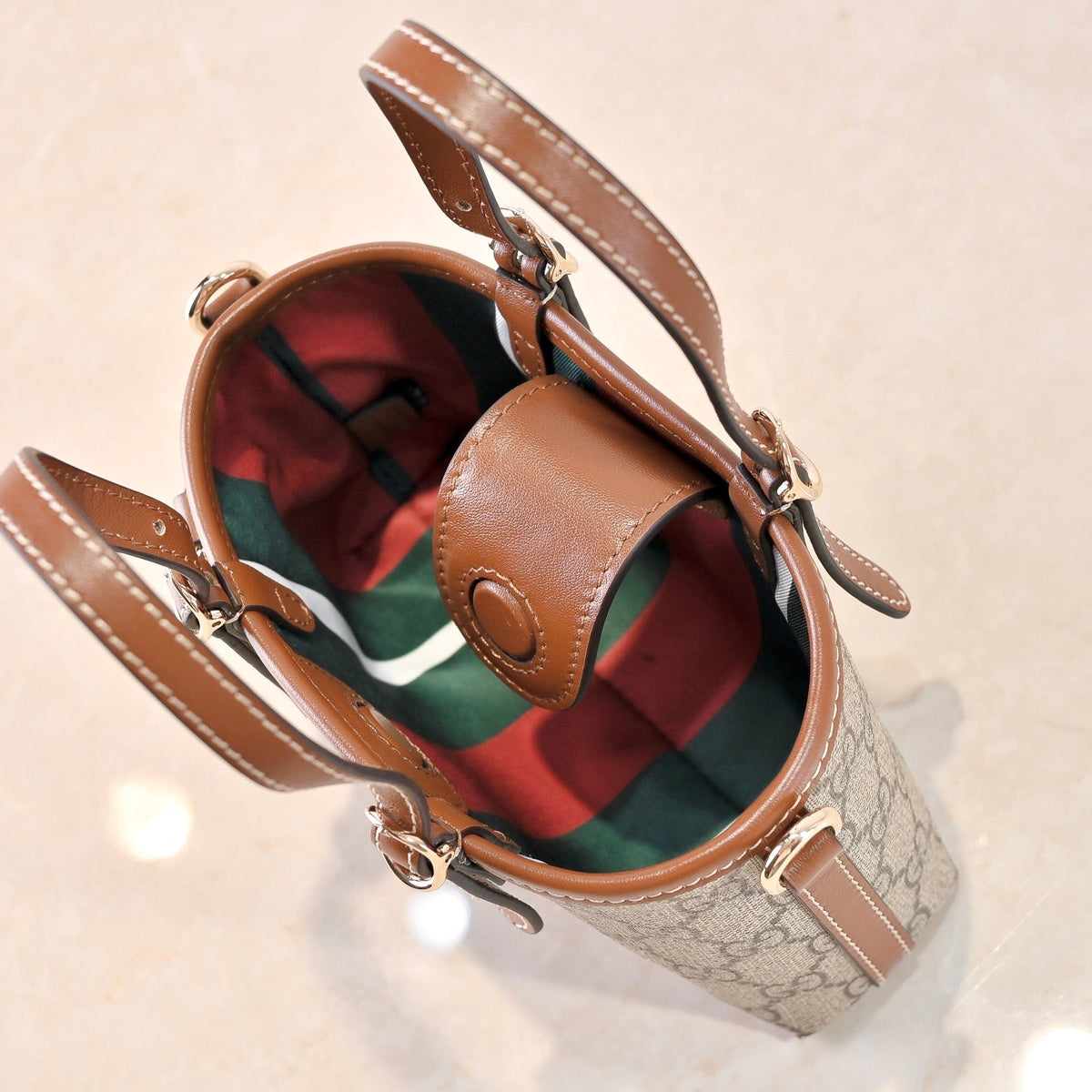 Gucci GG Emblem Mini Tote Bag ¨C 855491