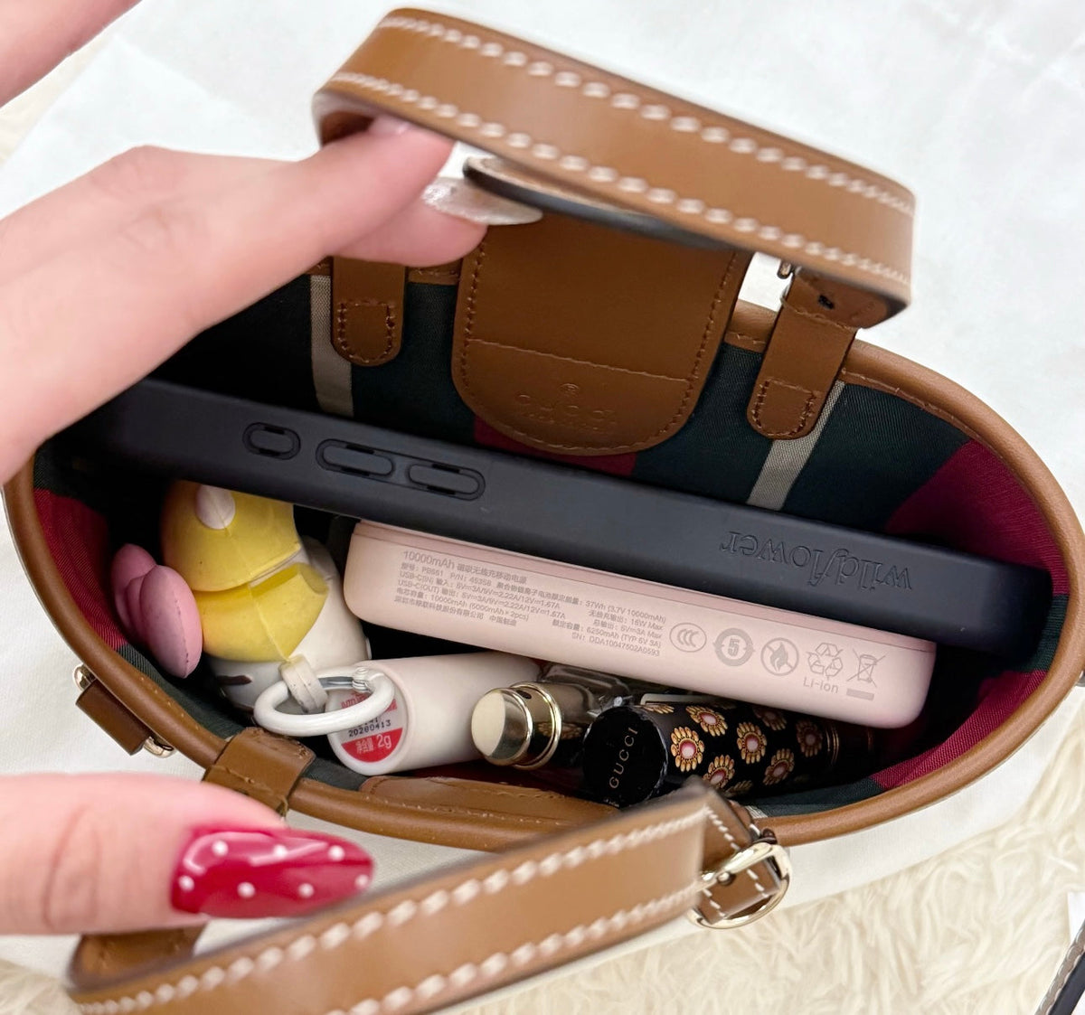 Gucci GG Emblem Mini Tote Bag ¨C 855491